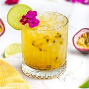 Passionfruit Spritz Mocktail