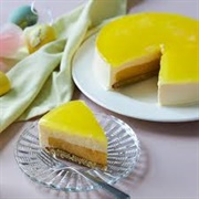 Mango Jelly Cheesecake