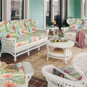 White Wicker Furniture
