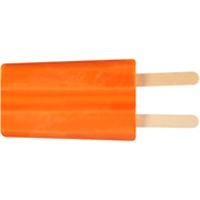 Orange Creamsicle Twin Popsicle (Double Creamsicle)