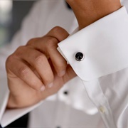 Wearing Cufflinks