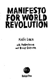 Manifesto for World Revolution (Kalle Lasn)