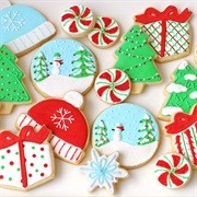 Christmas Decorated Sugar Cookies