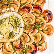 Baked Cheese Bread Flower