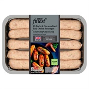 Pork & Caramelised Red Onion Sausages