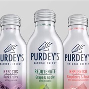Purdey's Sparkling Natural Energy Drinks