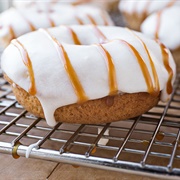 Banana Drizzle Donut