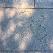 Bart Simpson Etching (Permanently Closed)