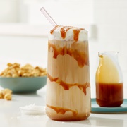 Salted Caramel Iced Latte