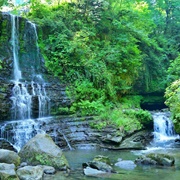 Zomorrod Waterfall, Iran