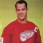 Gordie Howe (Detroit Red Wings) 25 Seasons