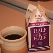 Trader Joe's Half and Half