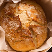 No-Knead Crusty Loaf