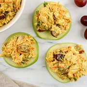 Sheet Pan Curried Chicken With Cauliflower and Grapes