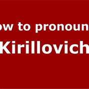 Kirillovich