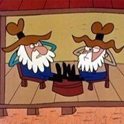 S2.E14: The Cliff Hanger or Taken for Granite/Supersonic Boom or the Old Mount's A-Moverin