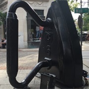 Flat Iron Sculpture