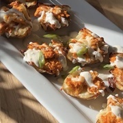 Nashville Hot Chicken and Peri Peri Wings With Potato Skins