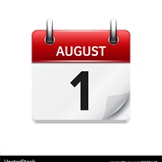 August 1