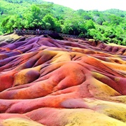 Seven Colored Earth of Chamarel, Mauritius