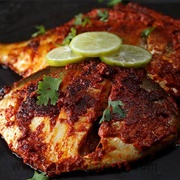 Roasted Pomfret