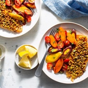 Roasted Pumpkin Seed Fish