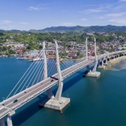 Suramadu Bridge, Java to Madura, Indonesia