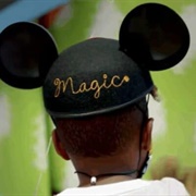 Name Embroidered on Mickey Ears Hat