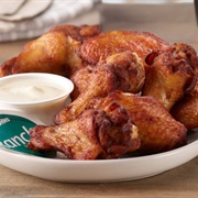 Unsauced Roasted Wings