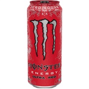 Monster Energy Zero-Sugar Ultra Red