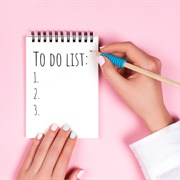 Start Each Day With a To-Do List