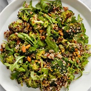 Vegan Quinoa, Broccoli, and Kale Curry