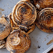 Grilled Brown Onions