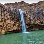 Bani Matar Waterfall, Yemen