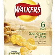 Sour Cream & Chive Crisps