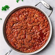 Frozen Homemade Bolognese Sauce