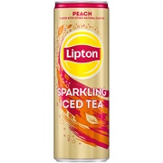 Sparkling Peach Iced Tea