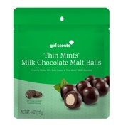 Girl Scouts Thin Mints Milk Chocolate Malt Balls