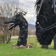 Ken Sinsel&#39;s Metal Sculptures