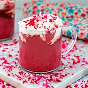 Iced Red Velvet Cappuccino (Chilled Velveccino)