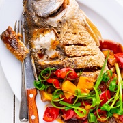 Sweet and Sour Seabass