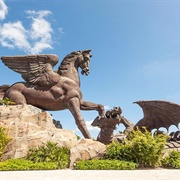 Pegasus & the Dragon, USA