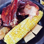 Chicken and Ribs Platter