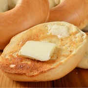 Buttered Toasted Bagel