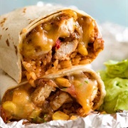 Grilled Chicken Burrito