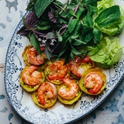 Vietnamese Prawn Pancake