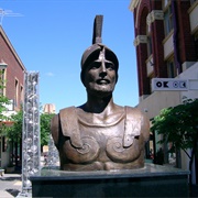 King Leonidas Statue