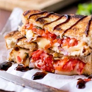 Grilled Cheese With Balsamic Dressing