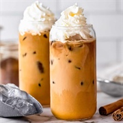 Iced Pumpkin Spice Latte