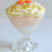 Candy Corn Fluff Salad Dessert